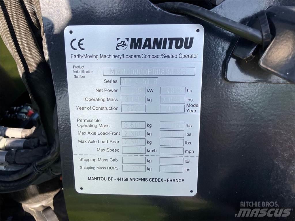 Manitou MLA5-50 프론트 로더 및 굴착기