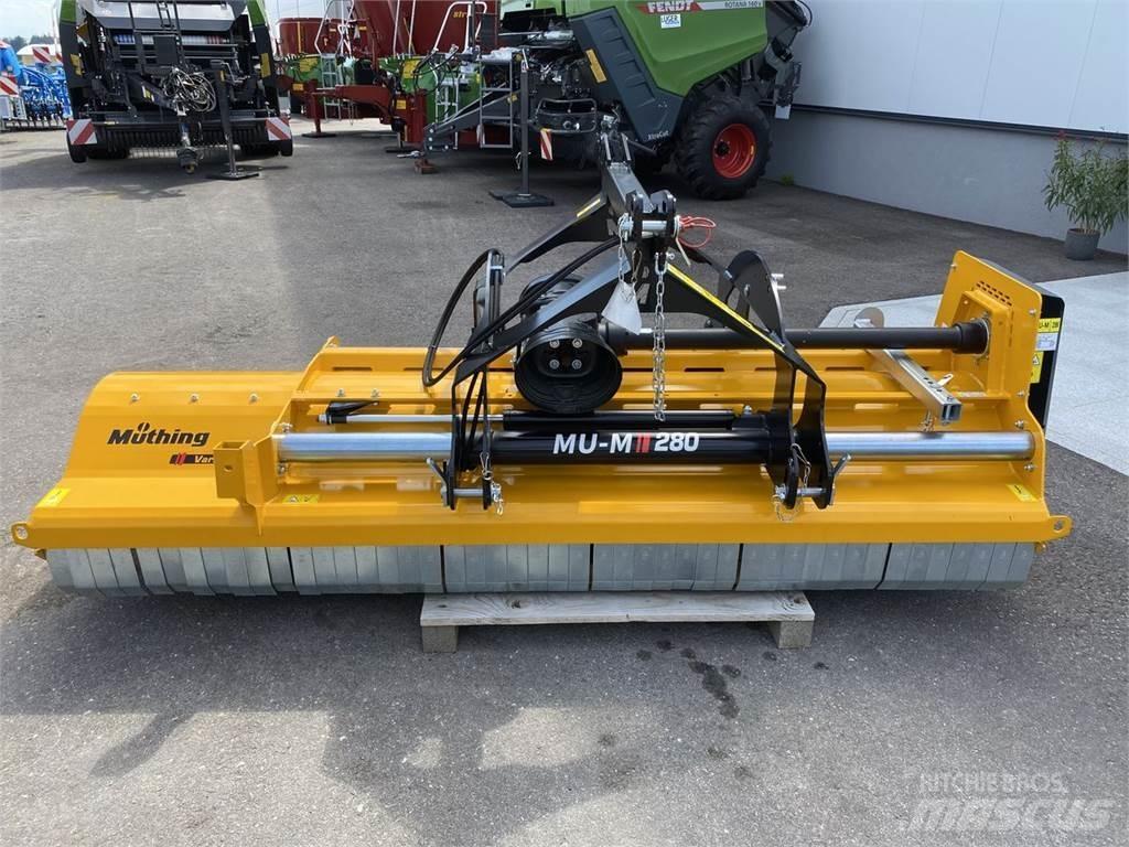 Müthing MU-M 280 목장 제초기 및 토퍼