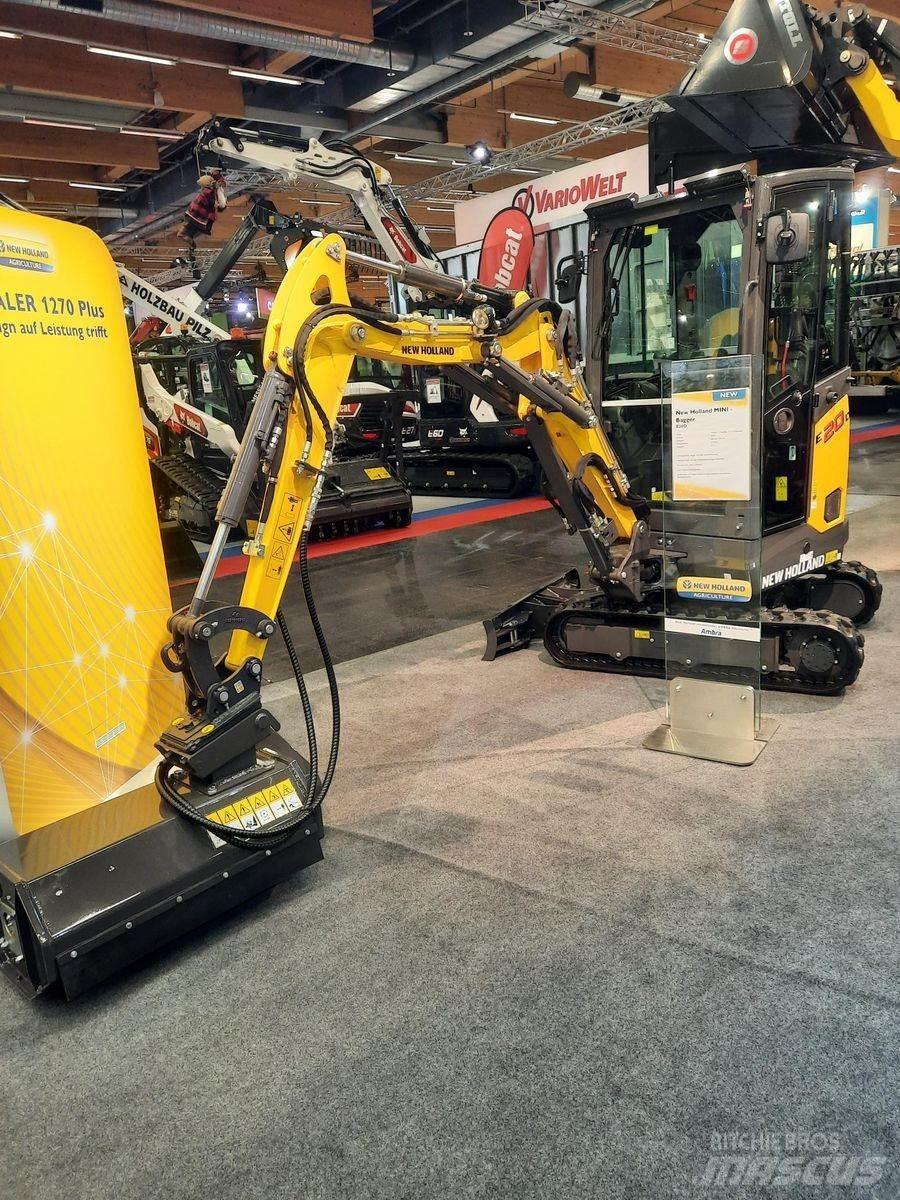 New Holland E20D 소형 굴삭기 7톤 미만