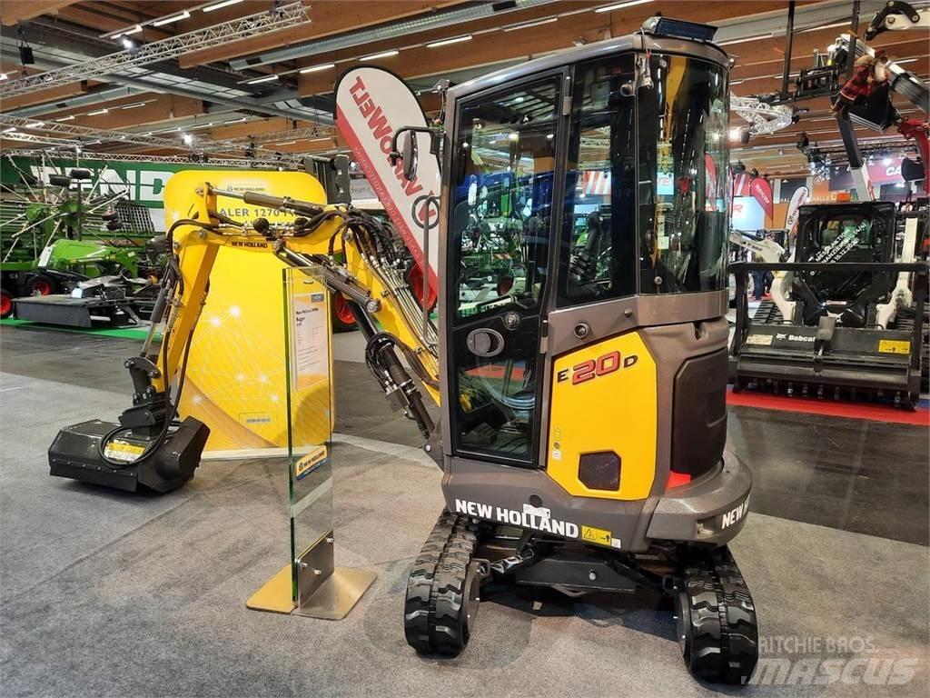 New Holland E20D 소형 굴삭기 7톤 미만