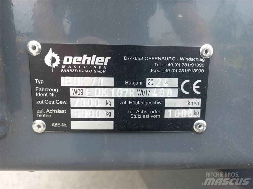 Oehler EDK 70 티퍼 트레일러