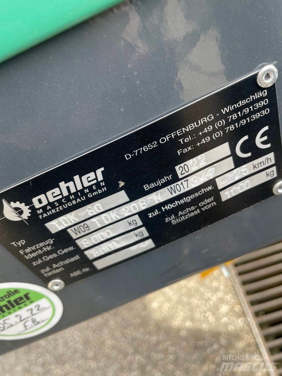 Oehler TDK 80 티퍼 트레일러