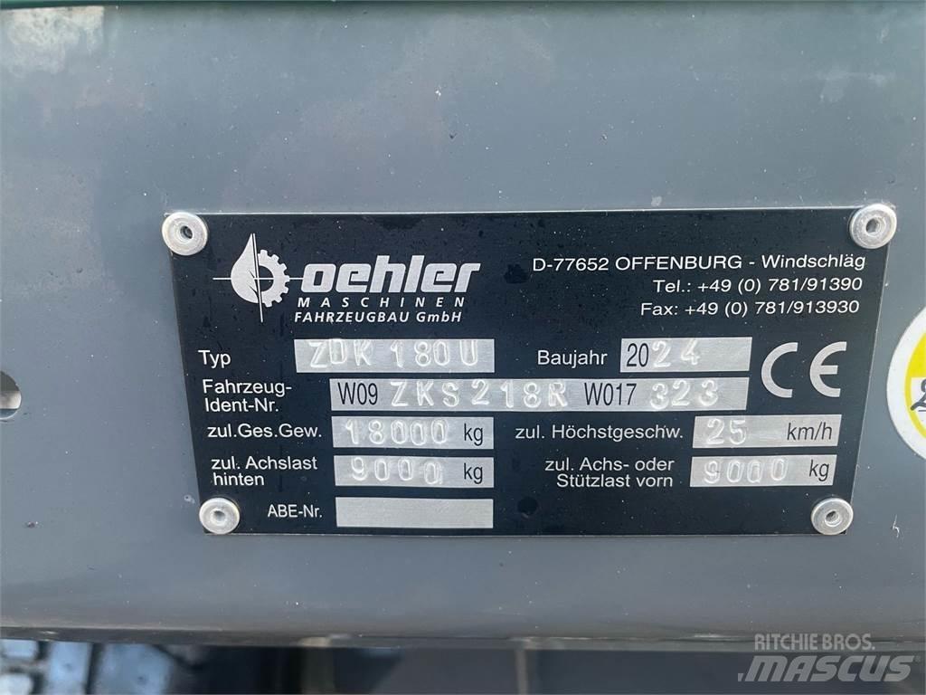 Oehler ZDK 180U 티퍼 트레일러
