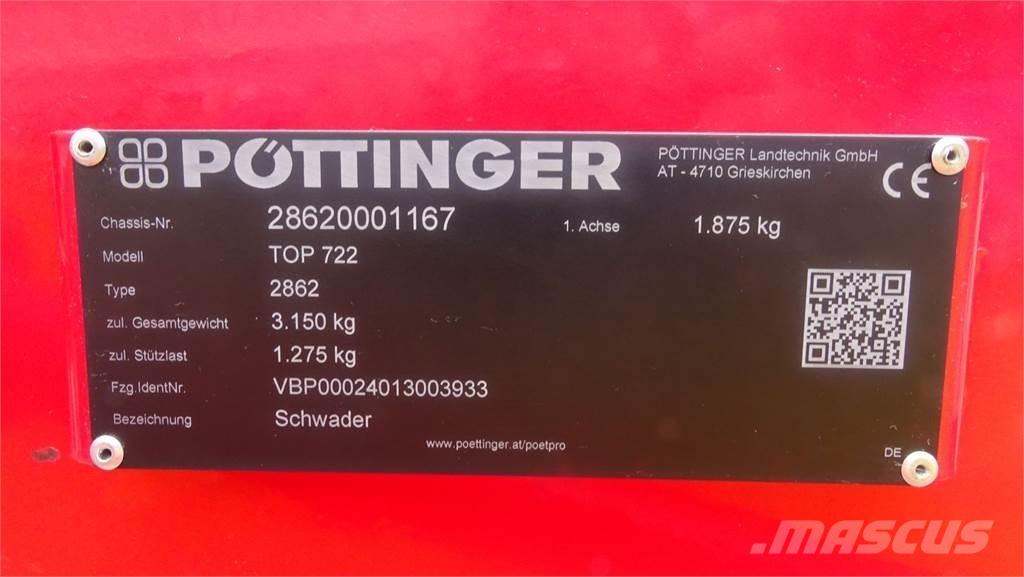 Pöttinger TOP 722 수확기