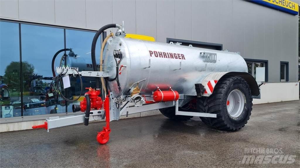 Pühringer 9000l 슬러리 탱커