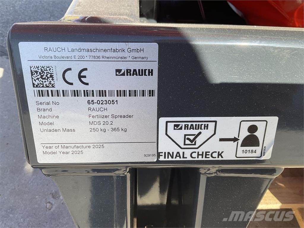 Rauch MDS 20.2 기타 시비 기계 및 부속품