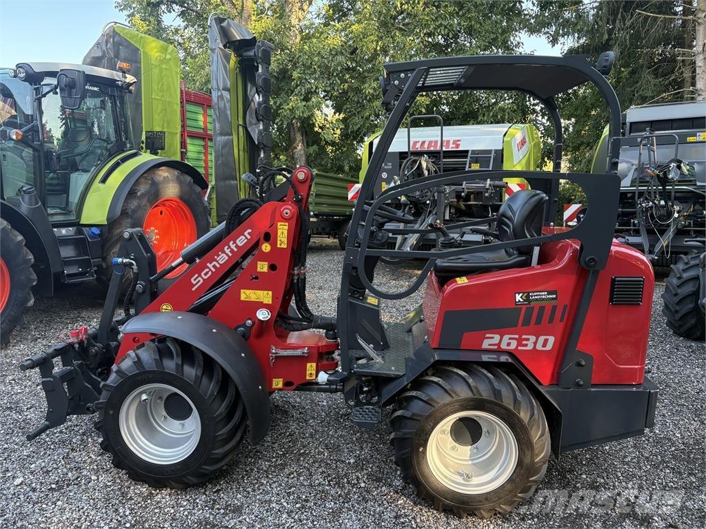 Schäffer 2630 프론트 로더 및 굴착기