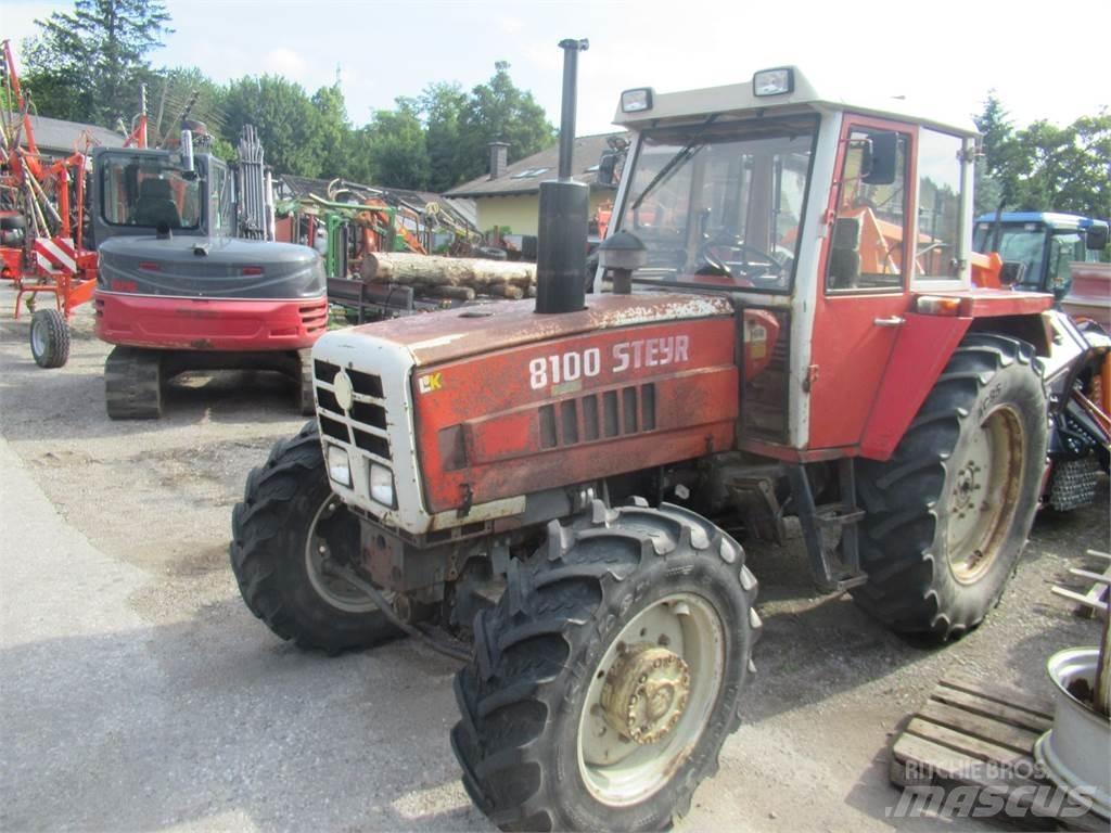 Steyr 8100 A 트랙터