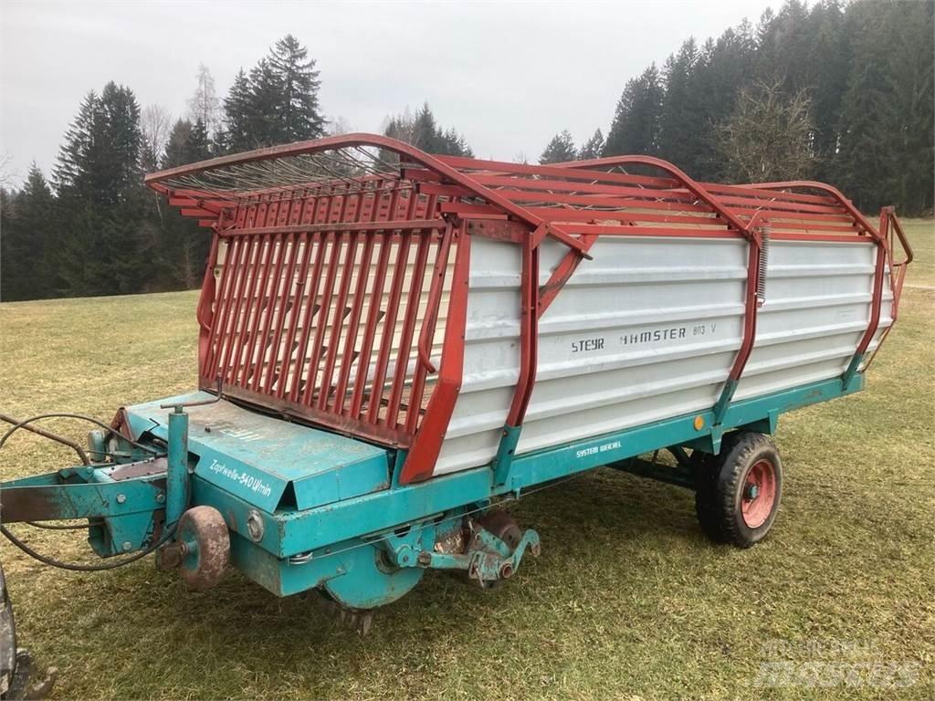Steyr Hamster 803V 자동 적재 트레일러