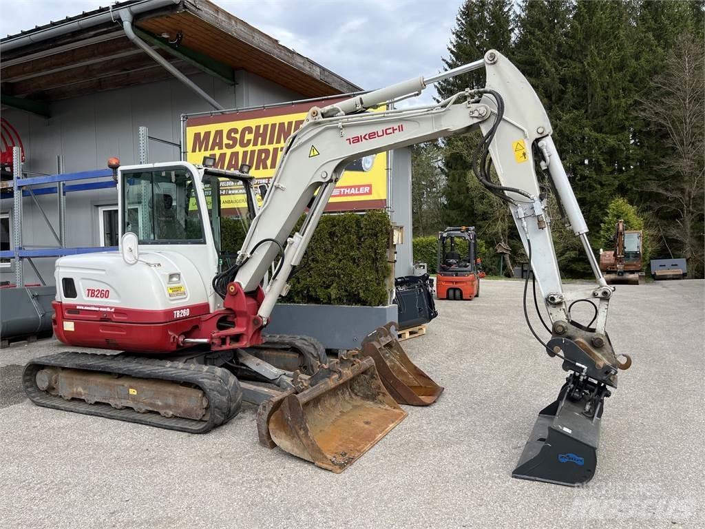 Takeuchi TB 260 소형 굴삭기 7톤 미만