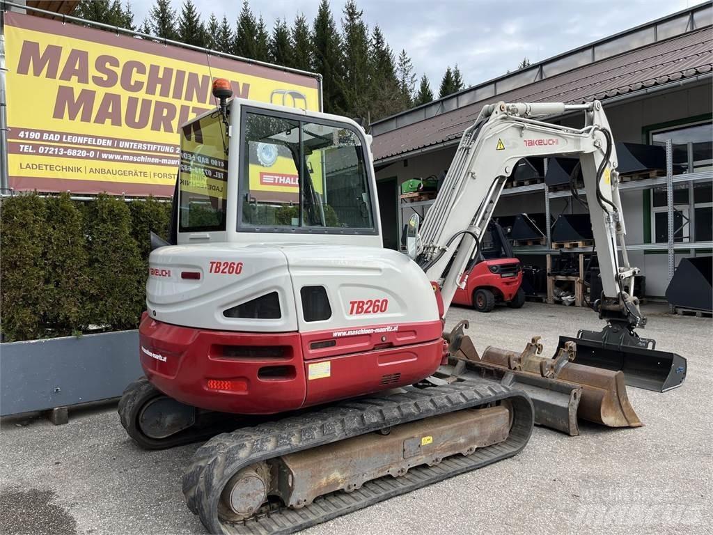 Takeuchi TB 260 소형 굴삭기 7톤 미만