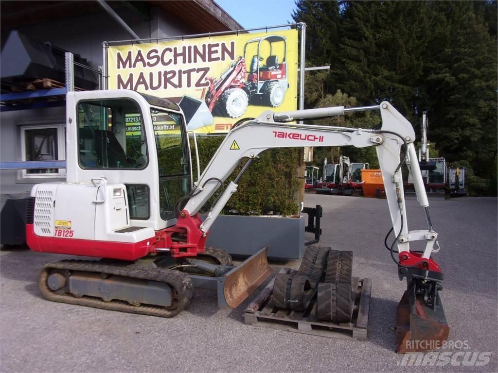 Takeuchi TB125 소형 굴삭기 7톤 미만