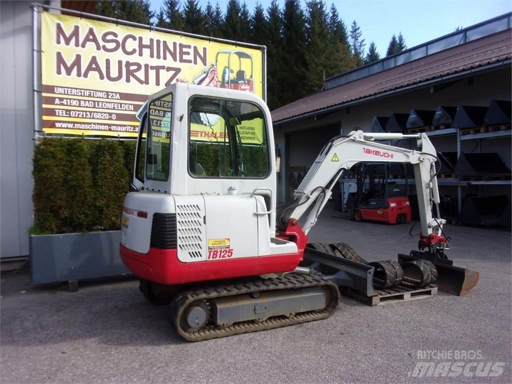 Takeuchi TB125 소형 굴삭기 7톤 미만