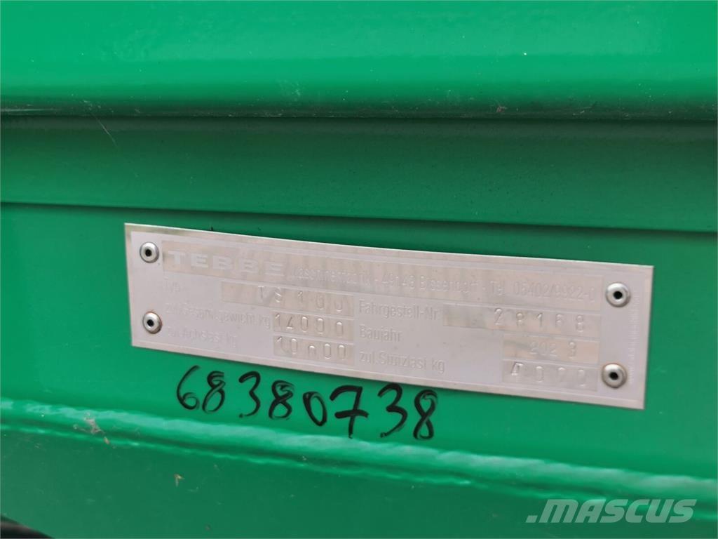 Tebbe TS 100 퇴비살포기