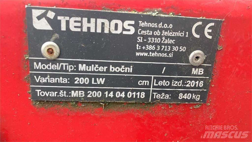 Tehnos MB 200L 목장 제초기 및 토퍼
