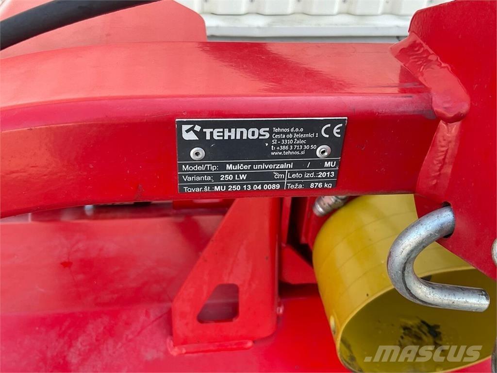 Tehnos MU 250LW 목장 제초기 및 토퍼