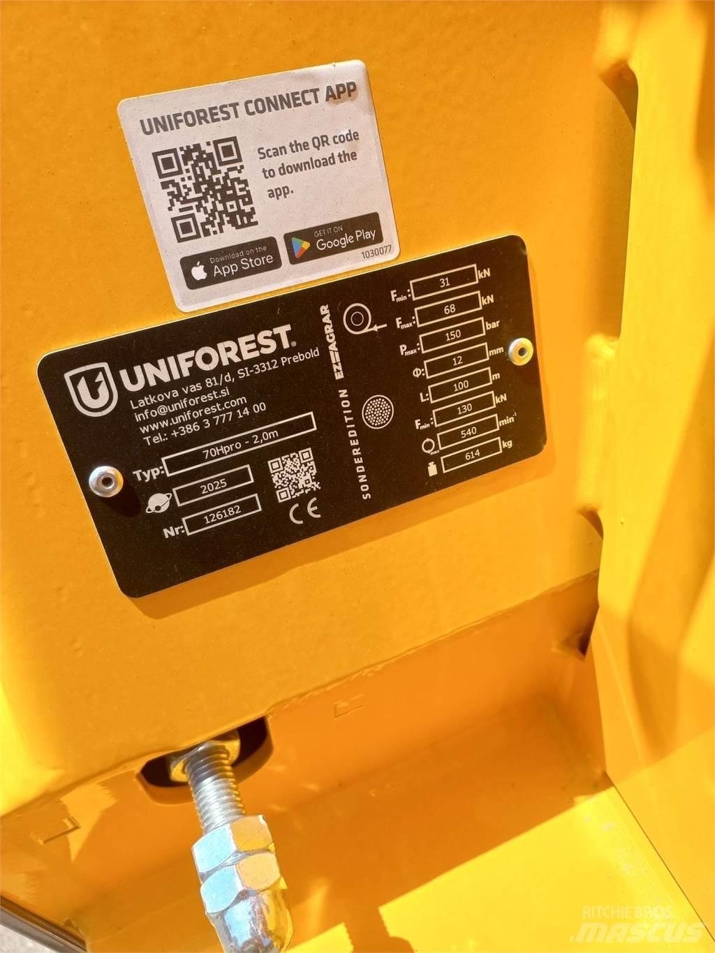 Uniforest 70 HPRO 권양기