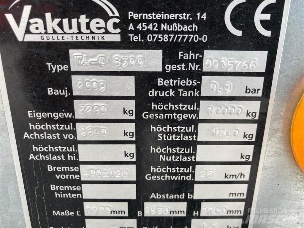 Vakutec VA-T 8300 슬러리 탱커