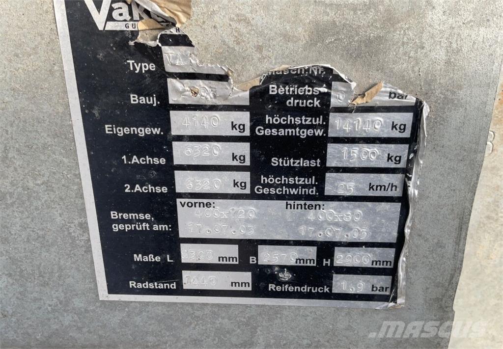  Vakutec VA10000 슬러리 탱커