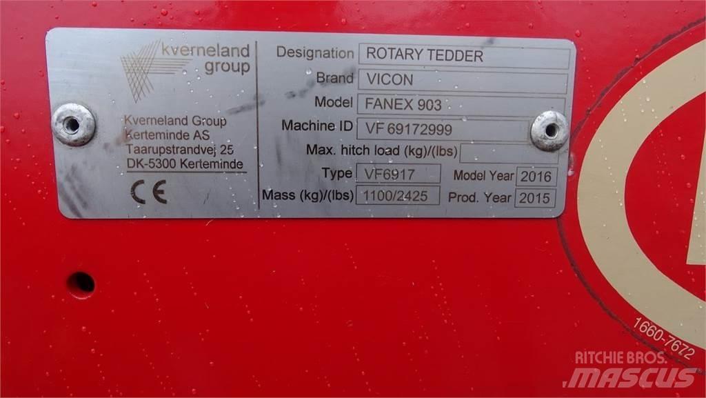 Vicon Fanex 903 갈퀴 및 테더