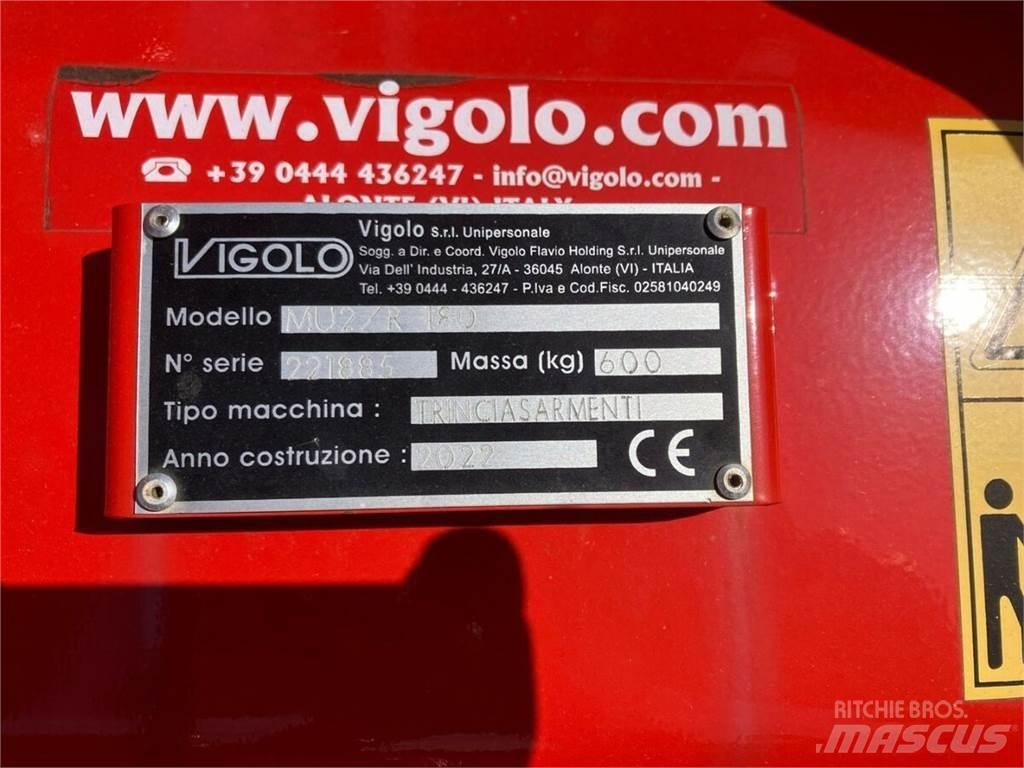  VIGOLO MU2R 180 목장 제초기 및 토퍼