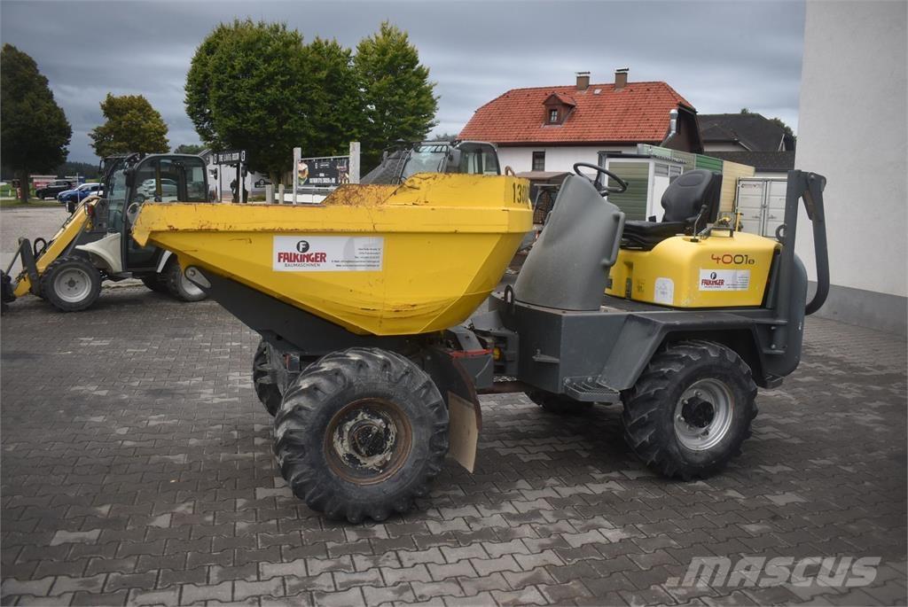 Wacker Neuson 4001s 건설현장 덤프트럭