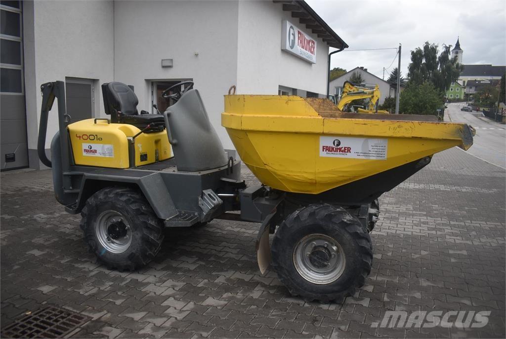 Wacker Neuson 4001s 건설현장 덤프트럭