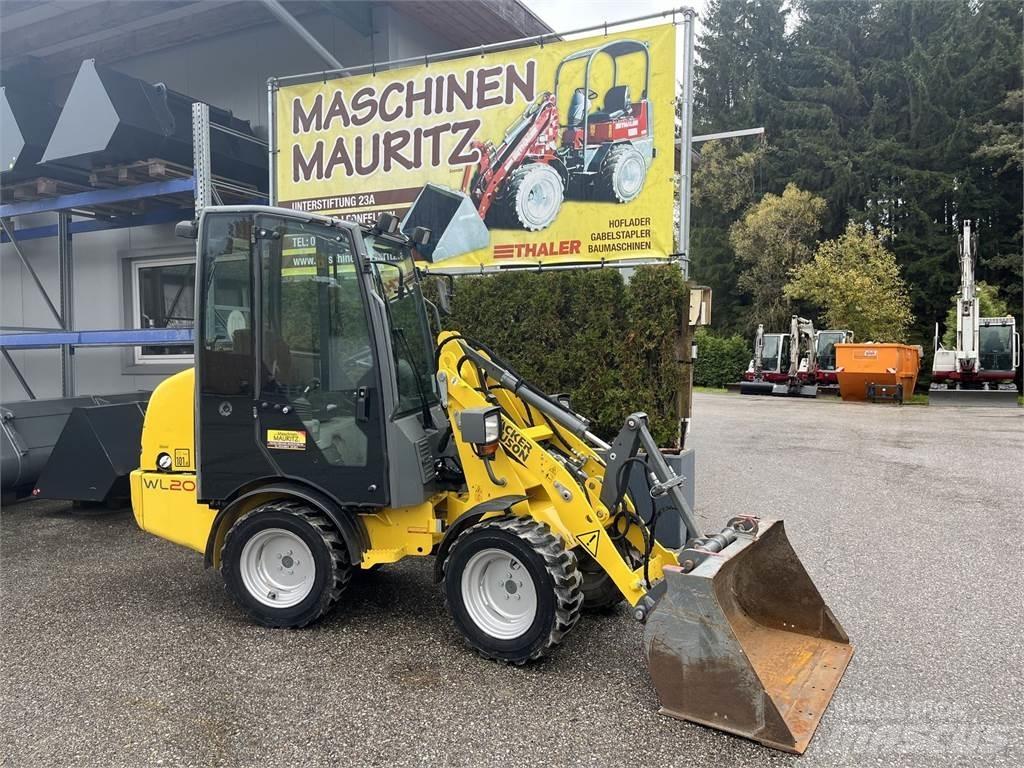 Wacker Neuson WL 20 프론트 로더 및 굴착기