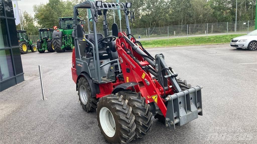 Weidemann 1160 프론트 로더 및 굴착기