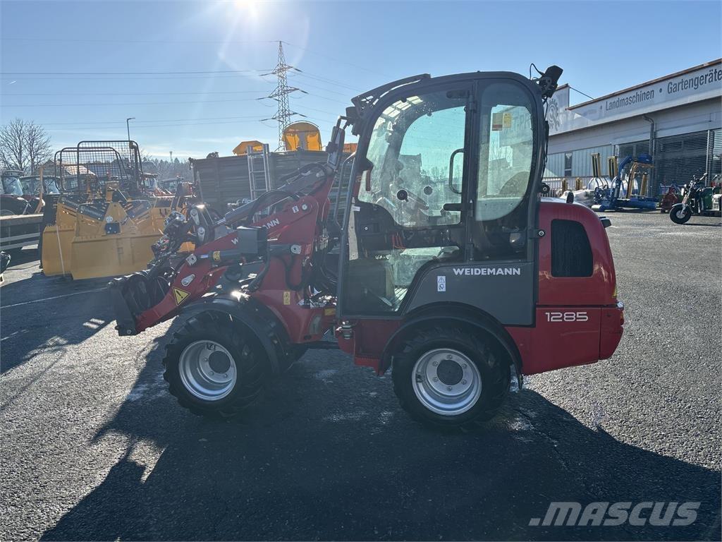 Weidemann 1285 SKA 프론트 로더 및 굴착기