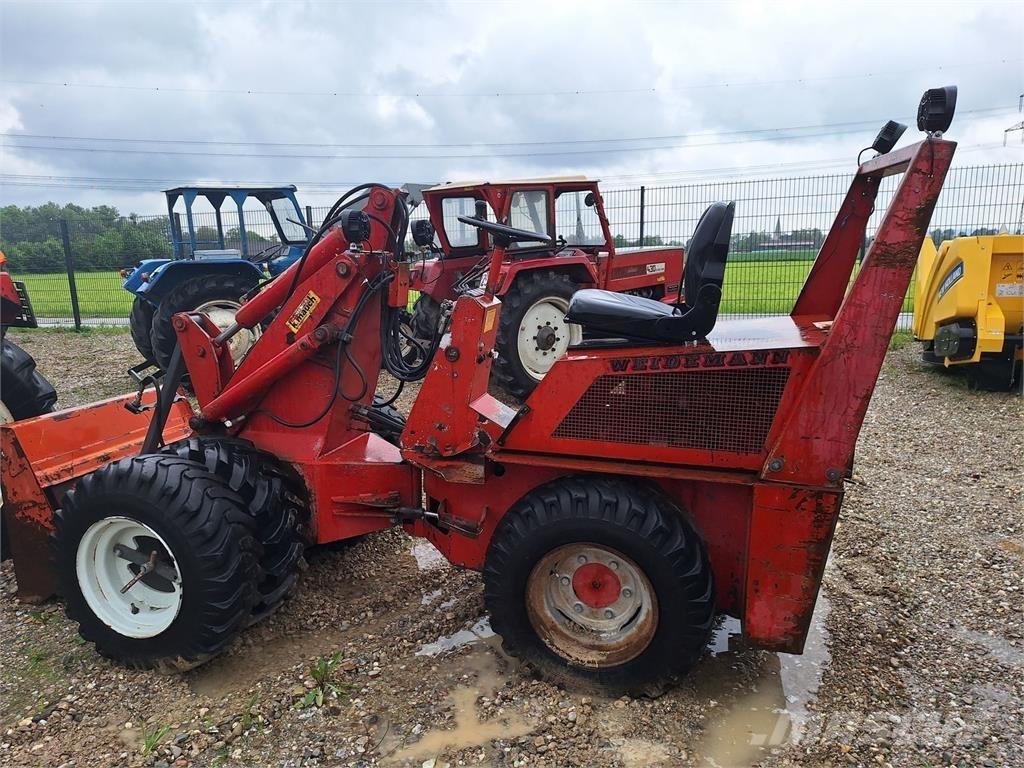 Weidemann 916D/M 프론트 로더 및 굴착기