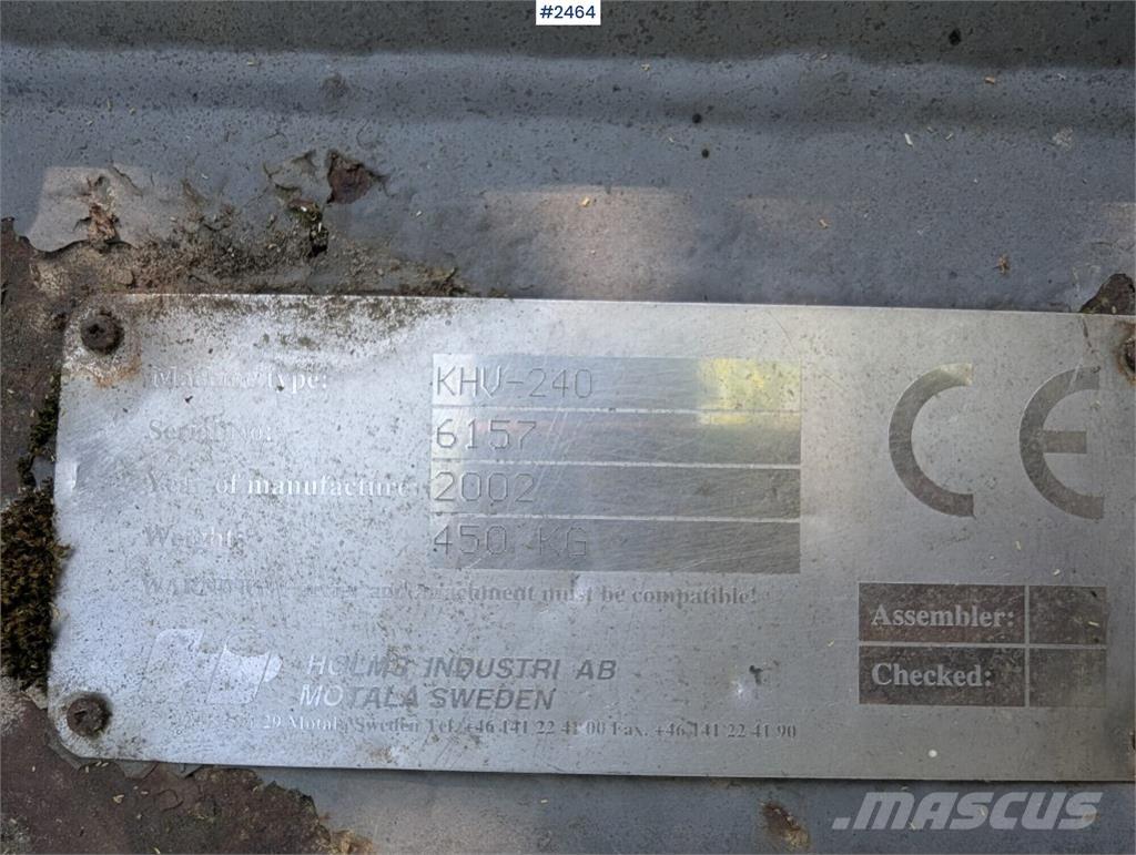 Holms KHV-240  기타 도로 및 제설 기계