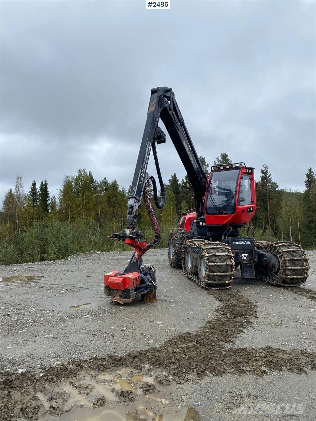 Komatsu HX 901-5 원목 하베스터