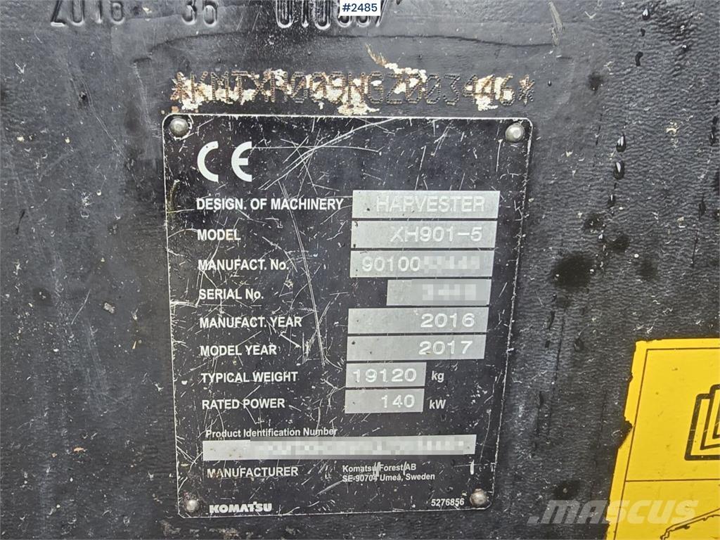 Komatsu HX 901-5 원목 하베스터