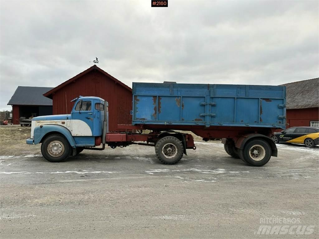 Scania L76 플랫베드/드롭사이드 트럭