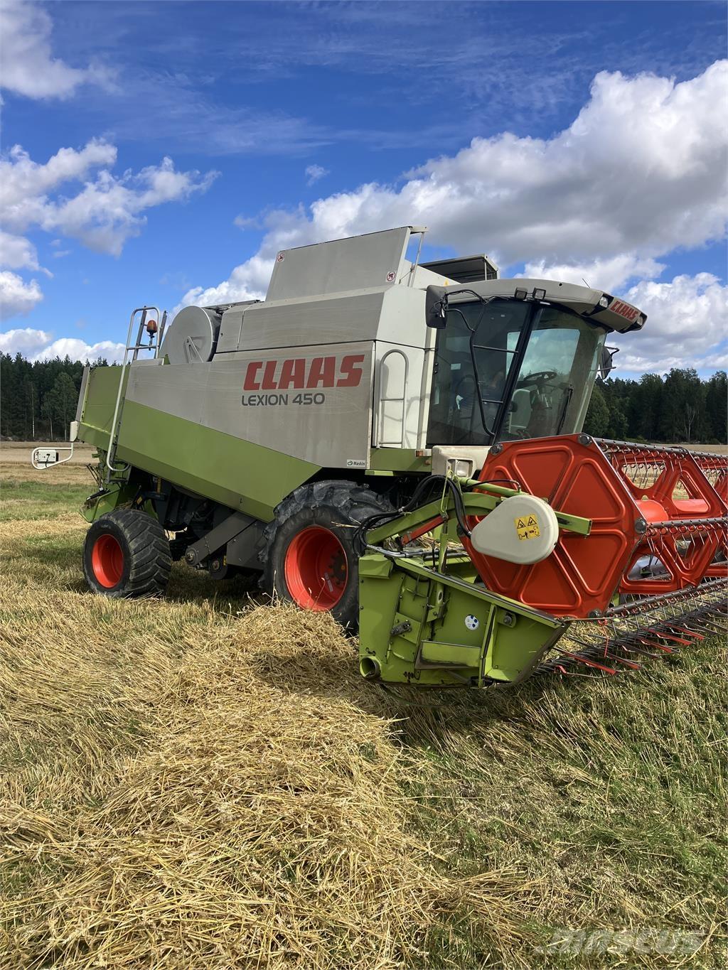 Claas 450 콤바인 수확기