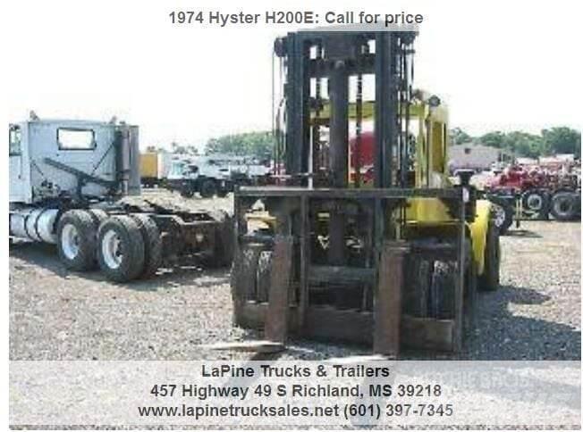 Hyster H200E 그 외 지게차