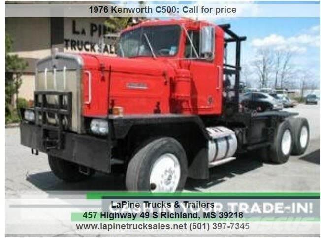 Kenworth C500 회수 차량