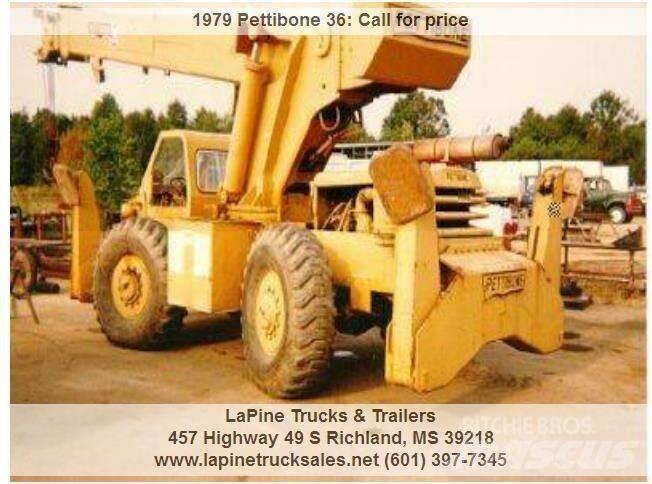 Pettibone 36 R/T 크레인