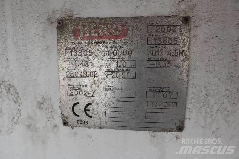  Jilko 60000 L 탱커 세미 트레일러