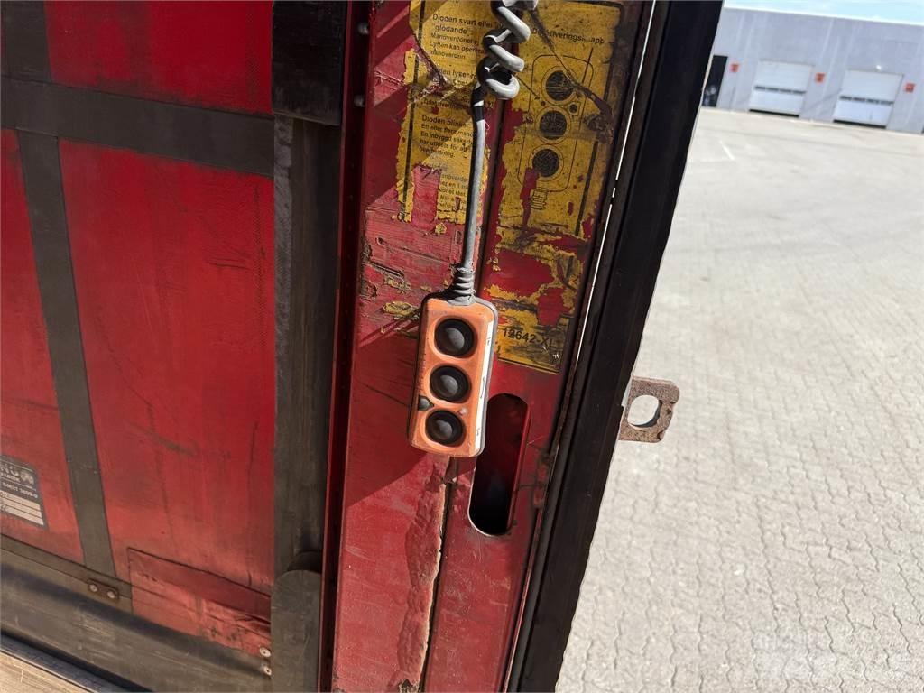 Kel-Berg D100V 34 pl. 커튼사이더 세미 트레일러