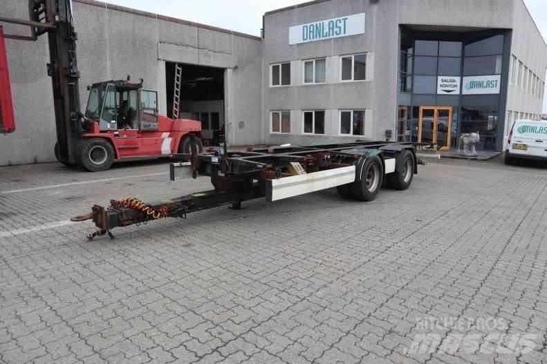 Krone Veksellad 컨테이너 트레일러