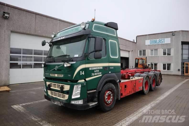 Volvo FM 500 EURO 6 케이블 리프트 탈착식 트럭