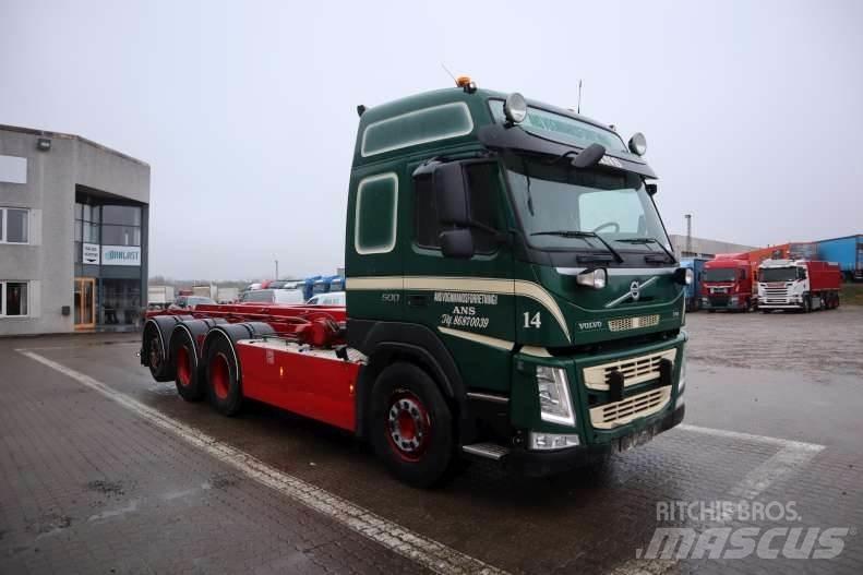 Volvo FM 500 EURO 6 케이블 리프트 탈착식 트럭