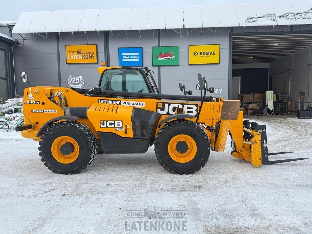 JCB 540-170 kurottaja 텔러 핸들러
