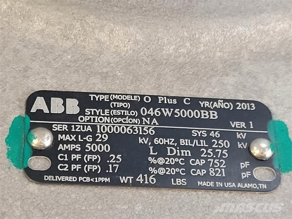 ABB 046W5000BB 건설 장비 - 기타