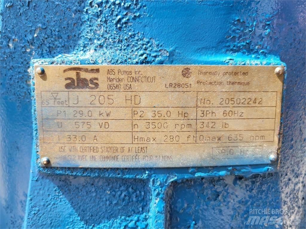 ABS PUMPS J205HD 폐기물 펌프