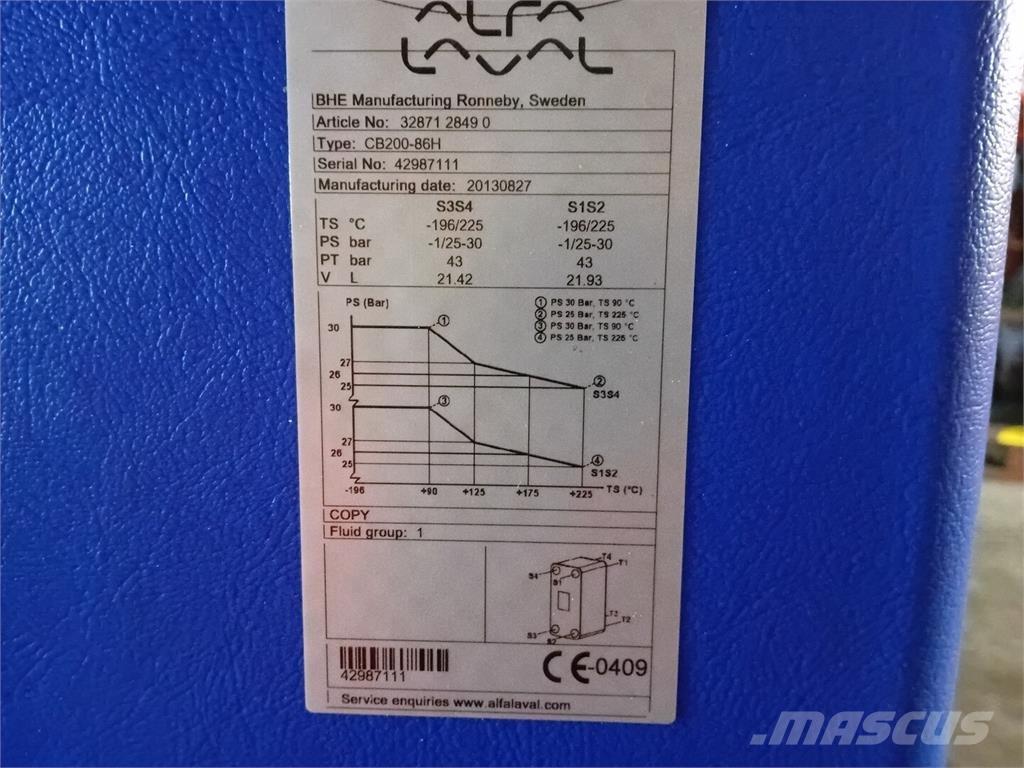 Alfa Laval CB200-86H 건설 장비 - 기타