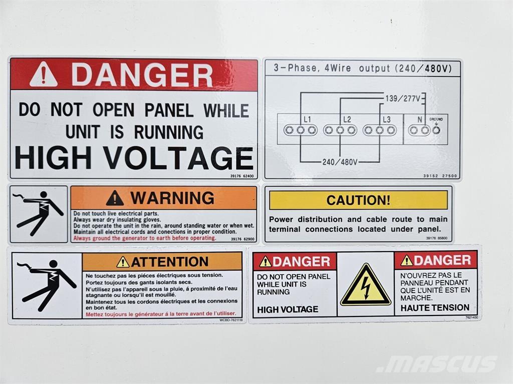  ANACORP SDG400 디젤 발전기