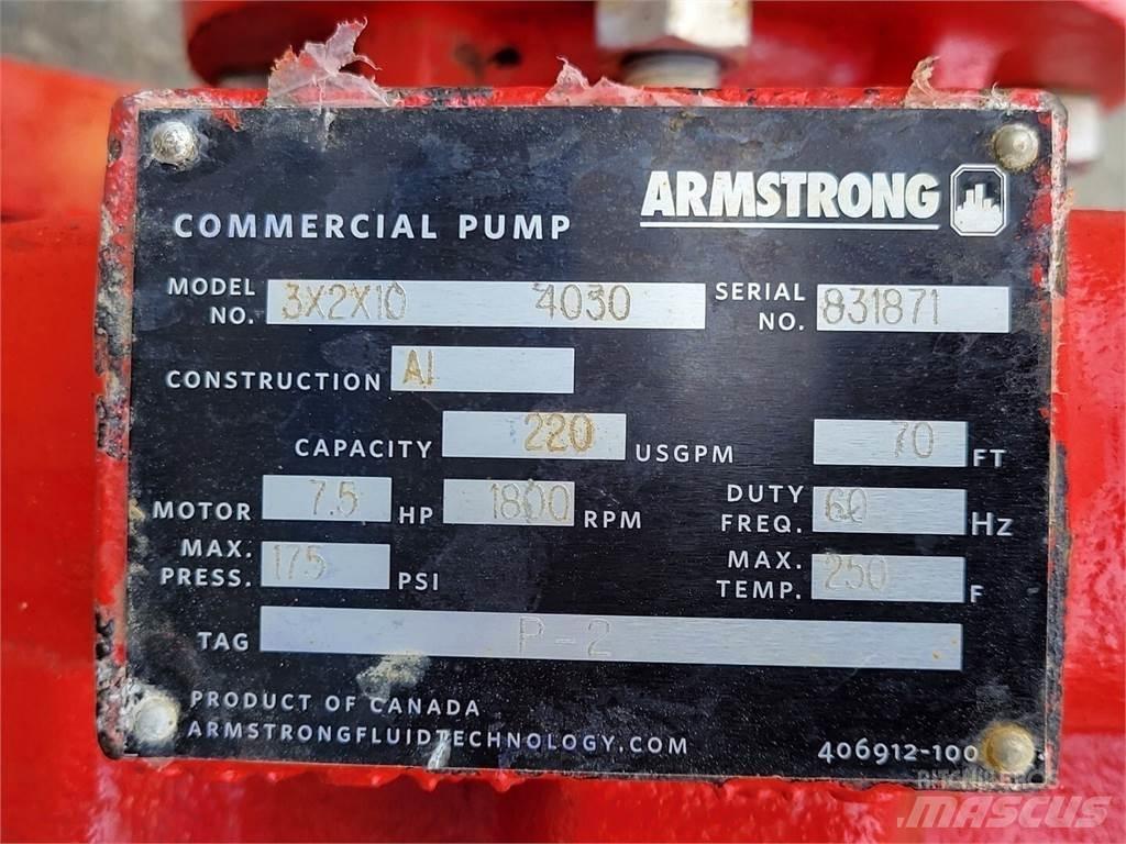  ARMSTRONG 3X2X10 4030 폐기물 펌프